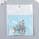 Decor for creativity metal, enamel "Sea star" Blue 1.5x2 cm