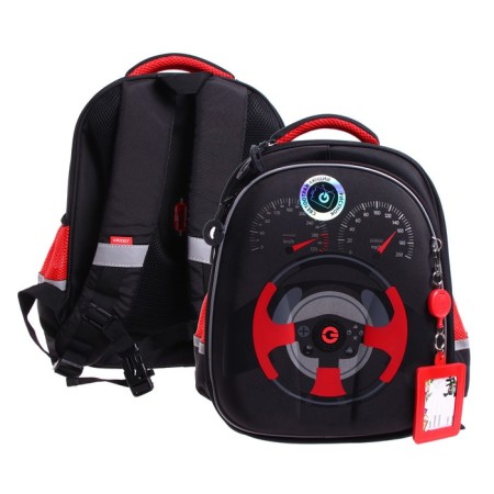 Frame backpack, 36 x 28 x 20 cm, Grizzly RAZ-387, + BREECH BAIDG Black/Red RAZ-387-4_1