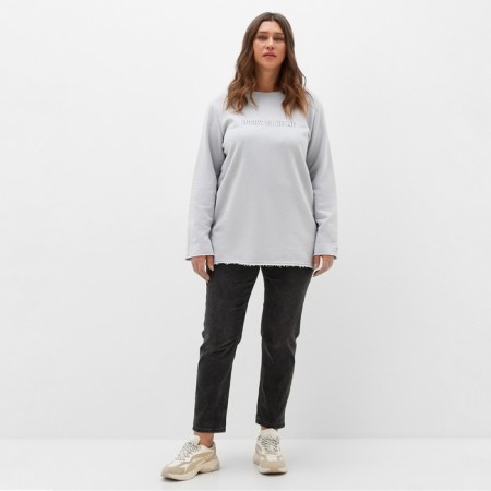 Women's sweatshirt MIST COZY STYLE, Gray, size 54-1