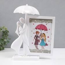 Photo frame plastic 13x18 cm 