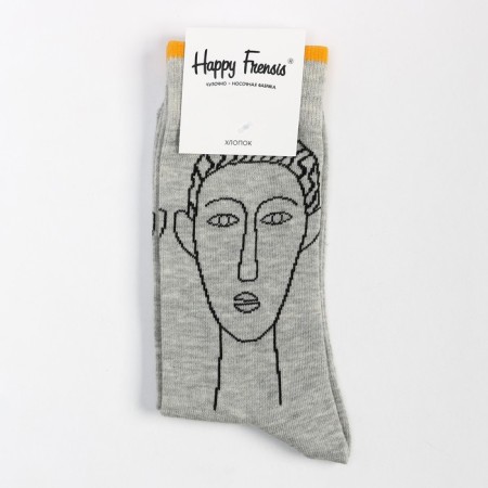 Socks, gray color, size 25-27-4