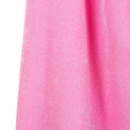 Carnival cloak for children, pink plush, length 85 cm-1