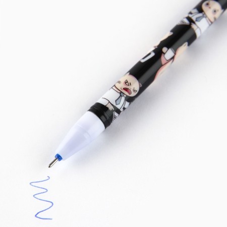 PEAR FREE PREED WRITE BLUE BLUE PASTA with cap "RAME" gel 0.5 mm-3