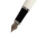 Gift feature, in the leatherette case, white body with silver