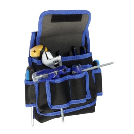 Tundra tool bag, single, 2 pockets, 4 loops-8