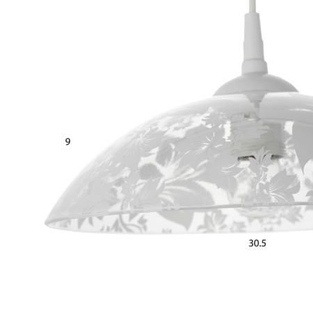Lamp Bayerlux suspension Bayerlux "Fantasy" E27 60W 30 cm.-3