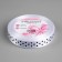 Satin ribbon "Golshek", 15 mm × 23 ± 1 m, white color No. 001