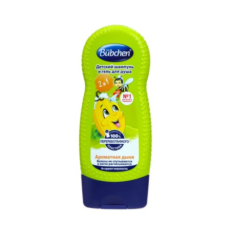 Children's shampoo and shower gel Bubchen fragrant melon, 230 ml