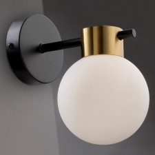 Wall lamp (sconces) Gatsby, 1xg9, brass color