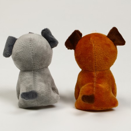 Training cards with a soft toy "Dog", color mix-5