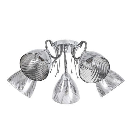 Cellular Bell 5x40W e27 chrome, black chrome 57x57x22 cm