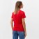 Women's T -shirt "Cat", red color, size 54