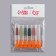 Silicone cutters for polishing, in a package, 6 pcs, d = 10 mm, multi -colored