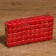 Playing cubes 1.5 x 1.5 x 1.5 cm, set, red,