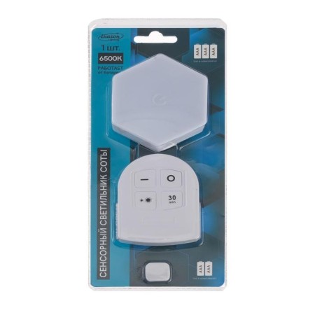 Set of the touchbone "Sot with a remote control" 1 pc, 85x75mm, 6500k, 3*AAA (not in set.)-4