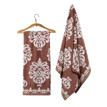 Tricky Guten Morgen Virginia, size 70x130 cm, brown color-2
