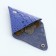 Monetnik on the button, textura, lilac color