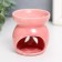 Aroma lamp ceramics "flower" mix 7.7x6.7x6.7 cm