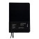Delivery of a non -jointly A5, 136 sheets in a ruler, leatherette "Nebraska", gold cut, black