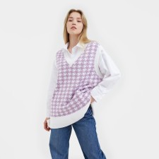 Women's vest mist, s-m, lilac