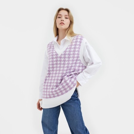 Women's vest mist, s-m, lilac