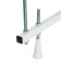Bath frame Euroleux lait / miamika, 160x70 cm, x-shaped