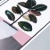 Sticker Plastic Interior triptych "Abstraction. Girl" set 3 sheets 29.5x61 cm