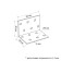 Corner Fixing equilateral tundra Krep, 40x40x60x2 mm, in a package of 50 pcs.