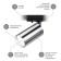 Single-phase track lamp TR39-gU10 SN under the lamp MR16 Chrome