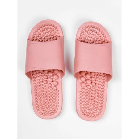 Slippers with a massage effect, open nose, size 42-43, pink color-5