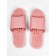 Slippers with a massage effect, open nose, size 42-43, pink color
