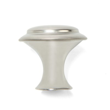 Handle button tundra, d = 23 mm, matte nickel color, 8 pcs tmp-5