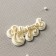 Silicone form "C 8 March", 8 × 4.5 cm, transparent color