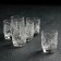 A set of crystal stops for the wine "Mill", 35 ml, 6 pcs