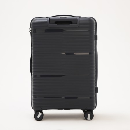 Middle suitcase 24 ", lightning department, code castle, 4 wheels, dark gray color-5