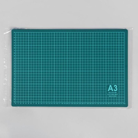 Mat for cutting, 45 × 30 cm, a3, green color, dk-003-1