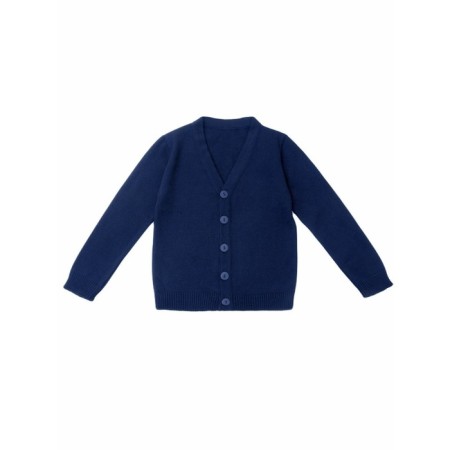 Knitted cardigan for a boy Pure Love, height 140 cm, blue color-1