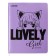 Universal diary for grade 1-11 Lovely Girl, solid cover, artificial leather, foam rubber, silk-screen printing, liesse, 80 g/m2