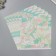 Scrapbooking paper "Browned linenia" density 180 grams set 5 pcs 30.5x32 cm
