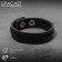 Bracelet Skin "minimal" braid, black color, 22 cm