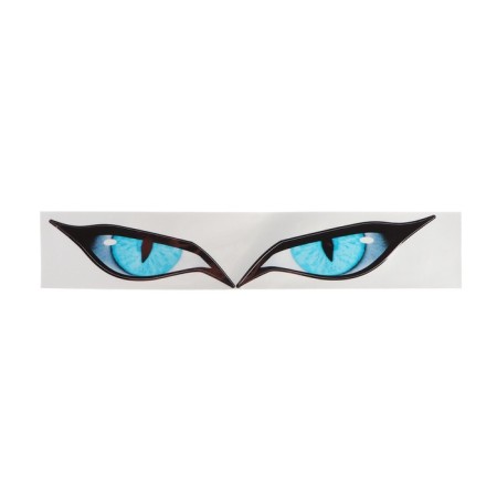 Stick on the car "Eyes", 32 × 7 cm, blue-1