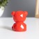 Night -night "Bear with heart" 2W Led LR44 red 4x5x7cm
