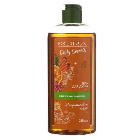 Shower gel Kora "Mandarin Pie", 250 ml