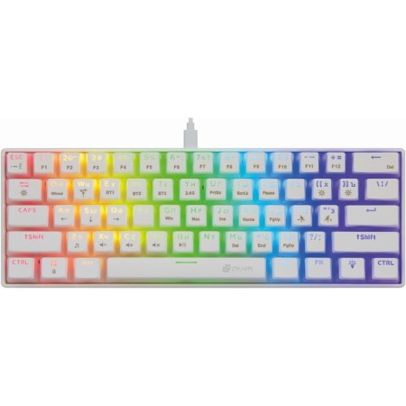 Keadlid K763W Mechanical White USB wireless BT/Radio Multimedia for Gamer Le 106689