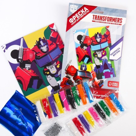 Set for creativity, fresco "Optimus Prime", transformers-2