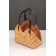 Set 2 pcs of wicker baskets, 30x17x19, 24x14x15 cm handle h = 10 cm, natural
