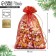 Bag Gift Organza "Happy New Year", 16 x 24 cm +/- 1.5 cm, New Year