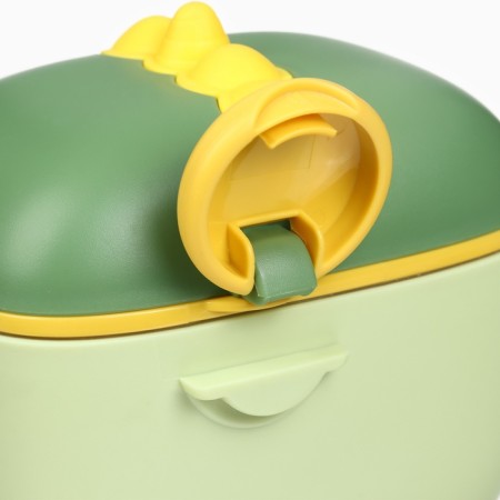 Container for baby food dino 5, 400 ml., Green color-3