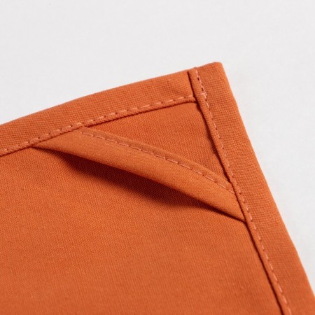Ethel towel Kitchen 40x73 cm, orange color, 100% cotton, sarzha 220 g/m2-4