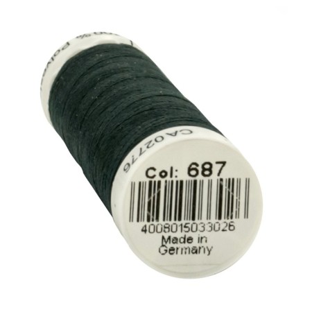 SEW-HALL thread for all materials, 200 m, 748277 (687 dark-green green)-1